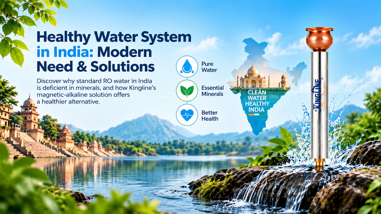 Healthy Water System in India: Modern Need & Solutions
